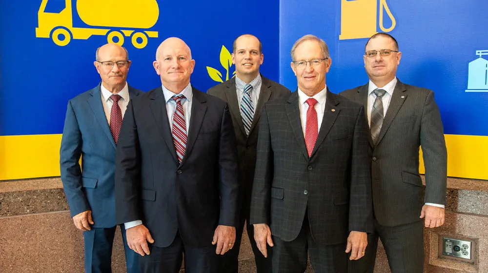 Five men in suits