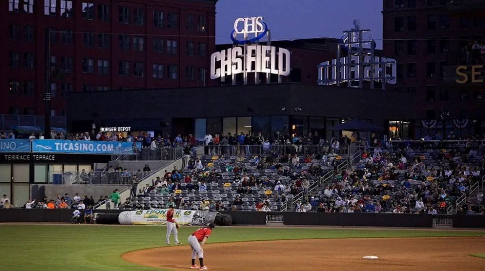 Fireworks at CHS Field.