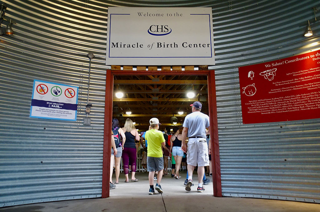 CHS Miracle of Birth Center entrance