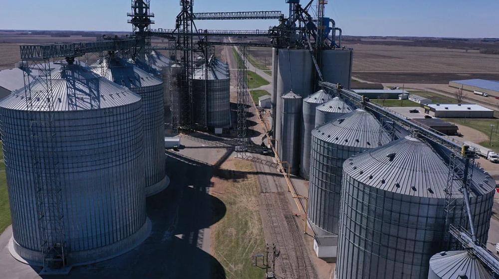 Grain bins