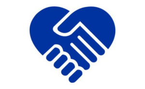 Hands in a heart icon