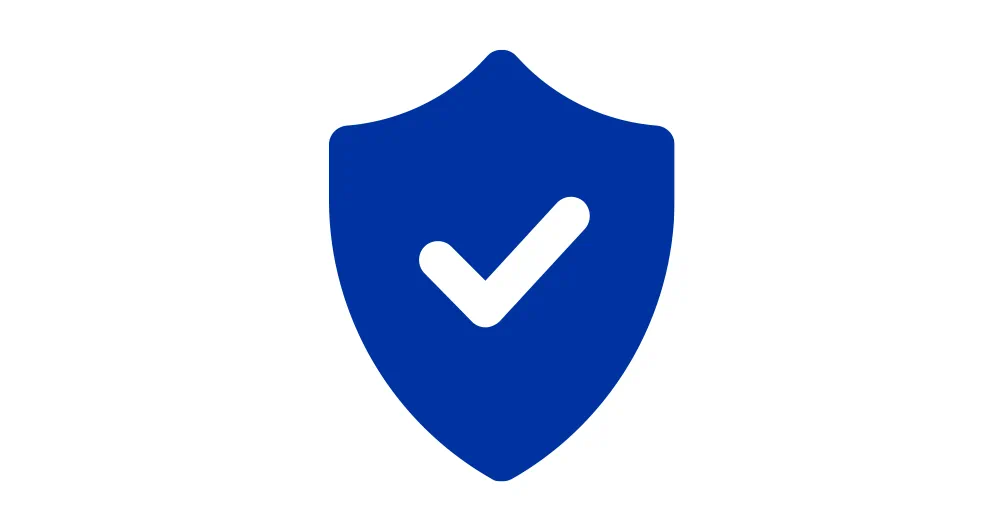 Safety shield icon
