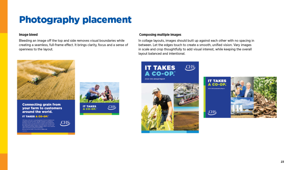 Photography placement